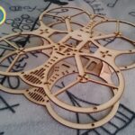 Laser Cut Quadrocopter Frame Free Vector