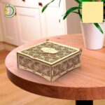 Laser Cut Stash Box Decorative Pattern Free Vector