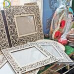 Laser Cut Wooden Decorative Frames Free CDR Vector