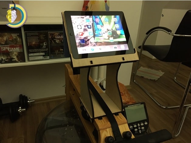 Laser Cut iPad Mount for Hydraulic Free Vector