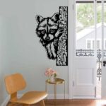 Raccoon Wall Decor CDR Free Vector