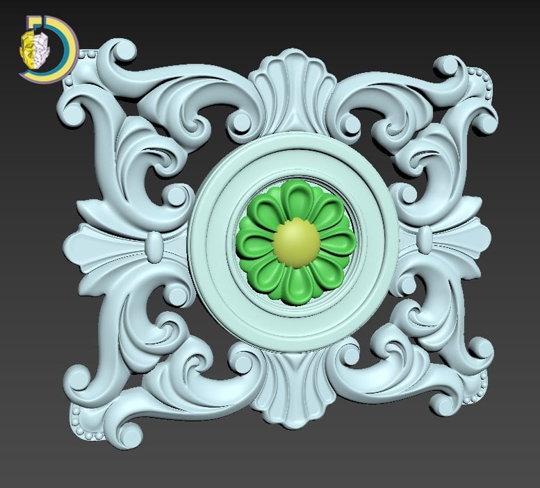 Rosette STL Free Download 3D Model