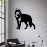 Wolf Wall Decor CDR Free Vector