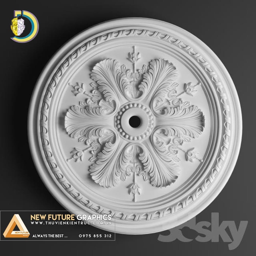 Wood Carving Pattern 22 STL Free Download 3D Model